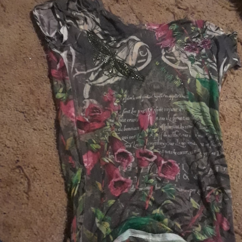 Rhinestone shirt